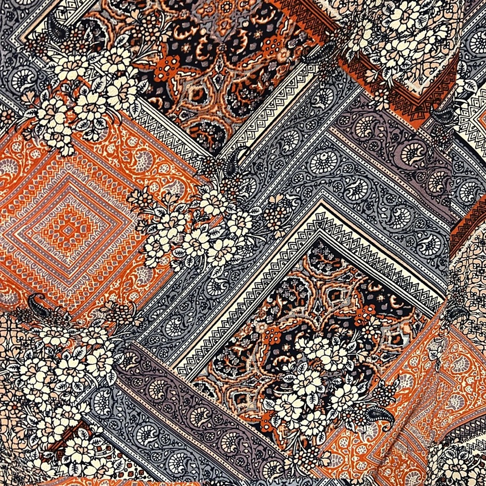 Tile Pattern Handkerchief Sundress - image 8